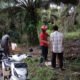 Foto: Warga Kampung Karang Jawa sempat mematok lahan yang dikuasai oleh mafia tanah penuh batang sawit, (foto_dok/2022)