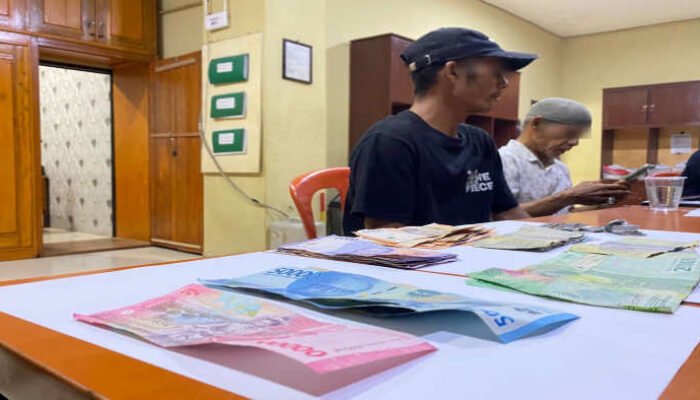 Nanduk di Pasar Gudang Lelang, Bapak Anak Disikat Satgas Operasi Pekat Krakatau