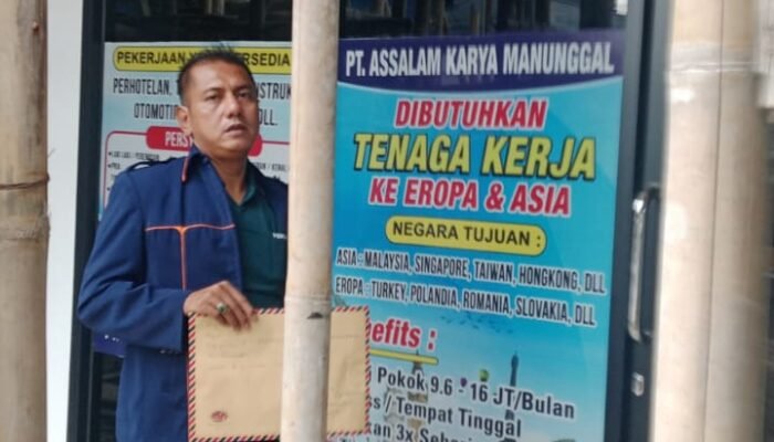 Rudi candra memberikan surat somasi ke-2 kepada Heru pimpinan PT ASALAM KARYA MANUNGGAL