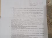 Penyidik unit tipiter sat reskrim polres tanggamus berikan SP2HP kasus BRI unit wonosobo ke Supriyono,