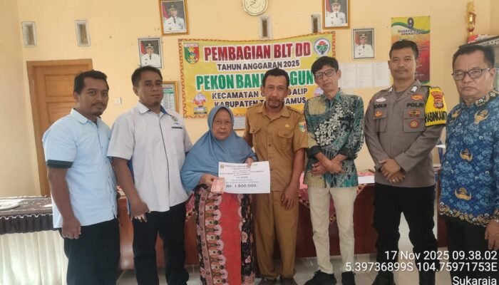 ‎‎Pekon Banjar Agung Salurkan BLT Dana Desa Tahap 3 dan 4 untuk 8 KPM.‎