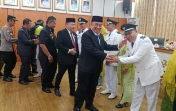 Bupati Tanggamus Lantik 5 PAW Kepala Pekon Terpilih.