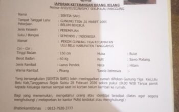Keluarga besar Eko Nurjaman mintak keadilan kepada Polsek pulau panggung.