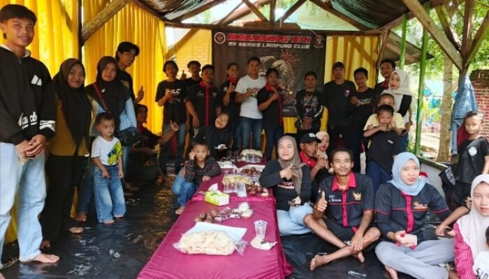 ‎HUT ke-8 Rx King Series Lampung Club (RSLC) Pererat Silaturahmi di Taman Jobmlo‎