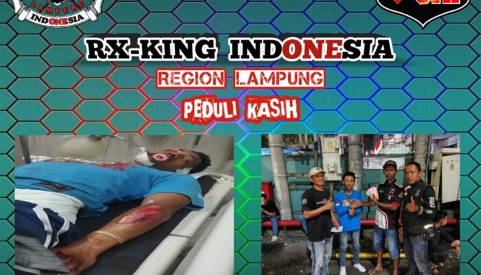 ‎KELUARGA BESAR RX-KING INDONESIA REGION LAMPUNG GELAR AKSI PEDULI KASIH UNTUK RENZA YRSCL.