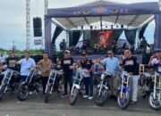 Ribuan Pecinta RX-King Padati Kalianda, Jamda II Region Lampung Resmi Dibuka.‎