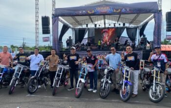 Ribuan Pecinta RX-King Padati Kalianda, Jamda II Region Lampung Resmi Dibuka.‎