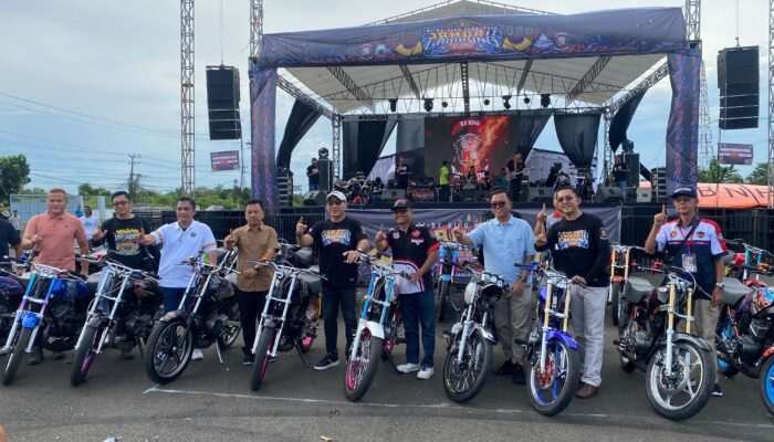 Ribuan Pecinta RX-King Padati Kalianda, Jamda II Region Lampung Resmi Dibuka.‎